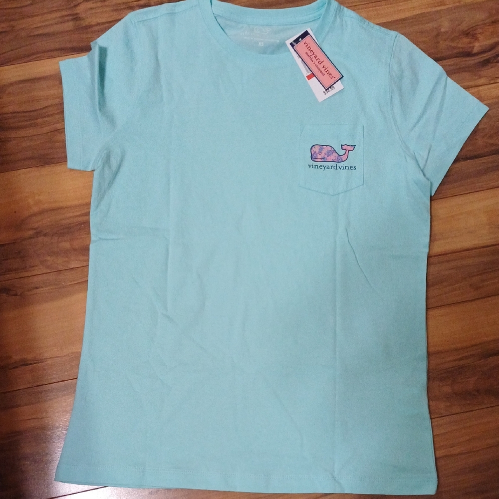 Vineyard Vines Women T-Shirt turtle print xs
